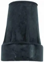 rubberdop elleboogkrukken zwart