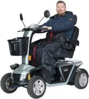 Voetenzak warme voering L - warme voetenzak scootmobiel - warme voetenzak rolstoel - voetenzak
