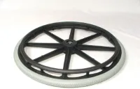 Wiel 24 inch compleet met kuntststof velg