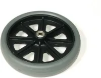 Wiel Rollator Taima 190x40mm massief grijs