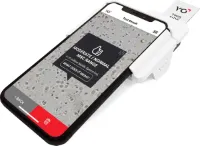 YO Vruchtbaarheids thuistest voor mannen (iPhone X) | bevat 2 testkits! | Maak een live-video van de beweeglijkheid van je spermacellen| Met gratis YO App voor iPhone and Android | meer dan 97% nauwke
