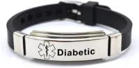 armband - diabetes - Waarschuwings armband