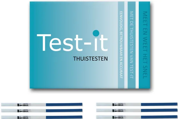 zwangerschapstest strips 6 stuks - extra vroeg testen