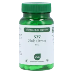 AOV 537 Zink Citraat 25mg (90 Capsules)