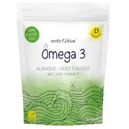 Arctic Blue Omega 3 Algenolie met vitamine D (90 capsules)