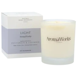 AromaWorks Light Range Candle Petitgrain & Lavender (30cl)