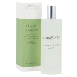 AromaWorks Light Range Room Mist Lemongrass & Bergamot (100ml)