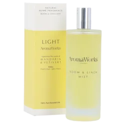 AromaWorks Light Range Room Mist Mandarin & Vetivert (100ml)