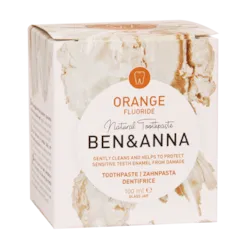 Ben & Anna Tandpasta met Fluoride Orange (100ml)