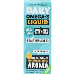 Daily Supplements Vegan Omega-3 DHA EPA vloeibaar (100ml)