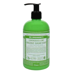 Dr Bronner's Biologische Suiker Zeep Citroengras Limoen 355ml