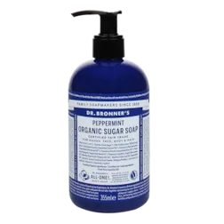 Dr Bronner's Biologische Suiker Zeep Pepermunt 355ml