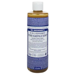 Dr Bronner's Peppermint Vloeibare Zeep 475ml