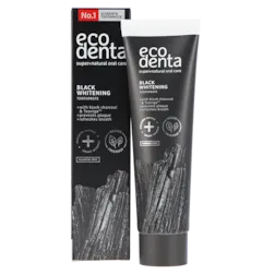 Ecodenta Tandpasta Whitening Met Black Charcoal