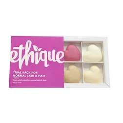 Ethique Proefpakket Voor Normaal Haar En Huid (4 Stuks)