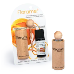 Florame Houten Aroma Diffuser Sinaasappel