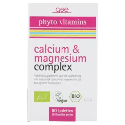 GSE phyto vitamines Calcium + Magnesium Complex (60 tabletten)
