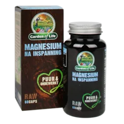 Garden Of Life Raw Magnesium, 375mg (60 Capsules)