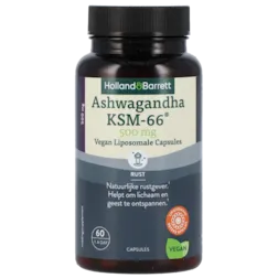 Holland & Barrett Ashwagandha KSM-66 500mg Vegan Liposomale Capsules (60 capsules)