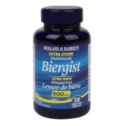 Holland & Barrett Biergist, 500mg (250 Tabletten)