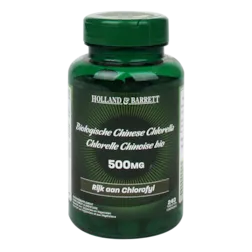 Holland & Barrett Biologische Chinese Chlorella, 500mg (240 Tabletten)