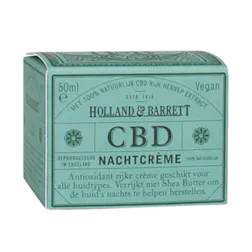 Holland & Barrett CBD Nachtcrème, 50ml