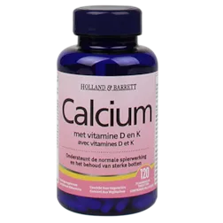 Holland & Barrett Calcium + Vitamine D & K (120 Tabletten)