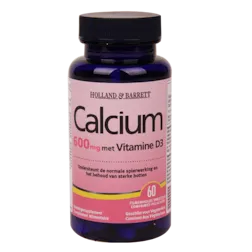 Holland & Barrett Calcium + Vitamine D3 (60 Tabletten)