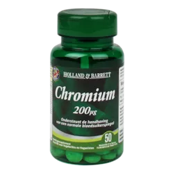 Holland & Barrett Chromium, 200mcg (50 Tabletten)