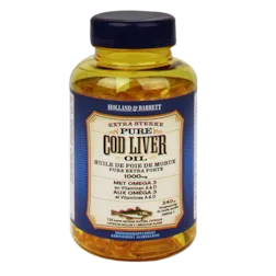 Holland & Barrett Cod Liver Oil Met Vitamine A & D (240 Capsules)