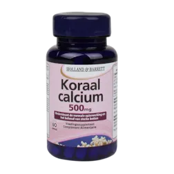 Holland & Barrett Koraal Calcium, 500mg (60 Capsules)