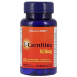 Holland & Barrett L-Carnitine 500mg 60 Tabletten
