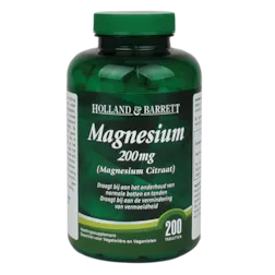 Holland & Barrett Magnesium Citraat, 200mg (200 Tabletten)