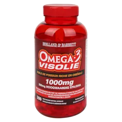 Holland & Barrett Omega 3 Visolie 1000mg 200 Capsules