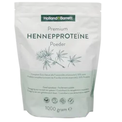 Holland & Barrett Premium Hennepproteïne Poeder (1000gr)