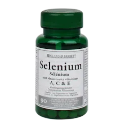 Holland & Barrett Selenium Met Vitamine A, C En E (90 Tabletten)