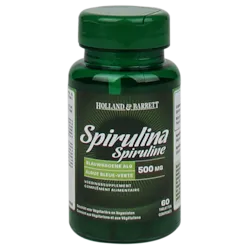 Holland & Barrett Spirulina, 500mg (60 Tabletten)