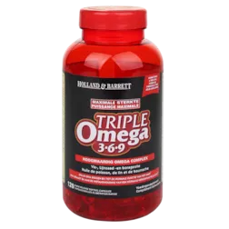 Holland & Barrett Triple Omega 3-6-9 1200mg 120 Capsules
