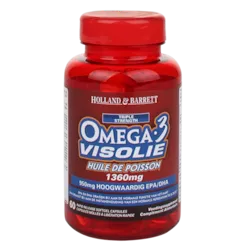 Holland & Barrett Triple Omega 3 Visolie 1360mg One-A-Day