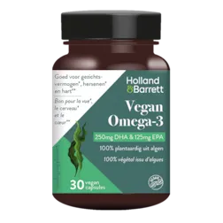Holland & Barrett Vegan Omega-3 met DHA en EPA (30 capsules)