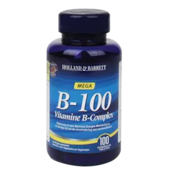 Holland & Barrett Vitamine B100 Complex (100 Tabletten)