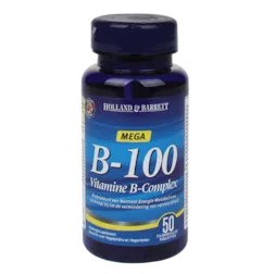 Holland & Barrett Vitamine B100 Complex (50 Tabletten)