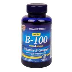 Holland & Barrett Vitamine B100 Timed Release (100 Tabletten)