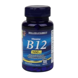 Holland & Barrett Vitamine B12, 100mcg (100 Tabletten)