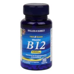 Holland & Barrett Vitamine B12 Timed Release, 1000mcg (100 Tabletten)