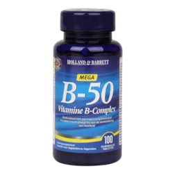Holland & Barrett Vitamine B50 Complex (100 Tabletten)