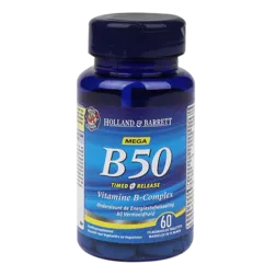 Holland & Barrett Vitamine B50 Timed Release (60 Tabletten)