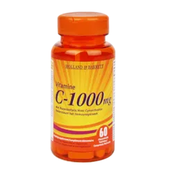Holland & Barrett Vitamine C, 1000mg (60 Tabletten)