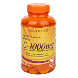 Holland & Barrett Vitamine C, 1000mg (90 Kauwtabletten)