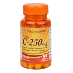 Holland & Barrett Vitamine C ,250mg (100 Tabletten)